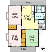 リシェスマツイA棟の間取り画像