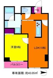 レクセル三鷹の間取り画像