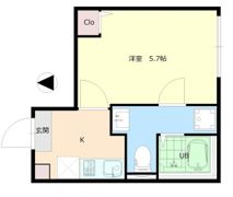 6th Av.Residence AYASEの間取り画像