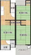 大東市野崎テラスの間取り画像