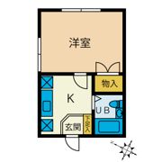 富士見台ハイツⅡの間取り画像