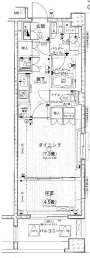 アリュージュ志木本町の間取り画像