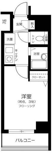 菱和パレス明大前壱番館の間取り画像