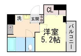 カーサ六甲の間取り画像