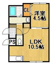 CIGAL京町の間取り画像
