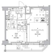 クオリタス南大井の間取り画像