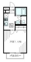 ヒルズトレビの間取り画像