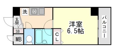 大栄・ラメールの間取り画像