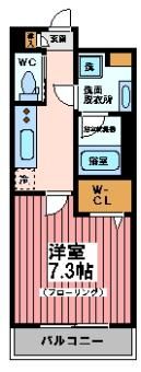 ウッドブロンズショウの間取り画像