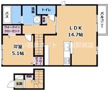 サイドヴェルデ栗東の間取り画像