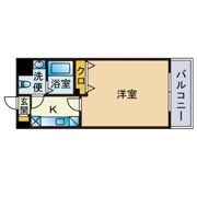 エンクレスト六本松の間取り画像