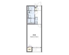 クレイノシャイン万倍の間取り画像