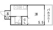 ソレイユ・ド元町の間取り画像