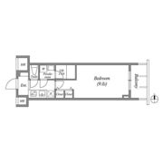 スプランディッド淀屋橋DUEの間取り画像