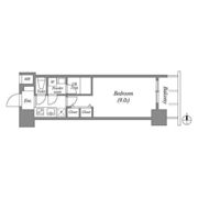 スプランディッド淀屋橋DUEの間取り画像