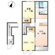 メルヴェユーイーグルⅡの間取り画像