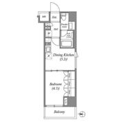 ブラウ住吉の間取り画像