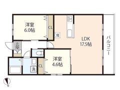 セブンプロート天応大浜の間取り画像