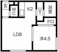 プリオール恵庭の間取り画像