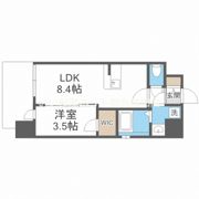 LUMINOUS三国本町の間取り画像