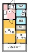 グランフォーレ薬院南の間取り画像