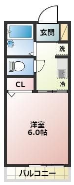 カーサグランディールの間取り画像