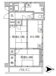 勇進ビルの間取り画像