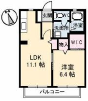 オレンジハイツの間取り画像
