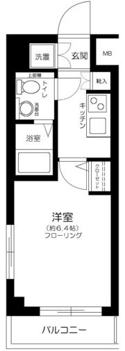 プレール・ドゥーク品川仙台坂の間取り画像