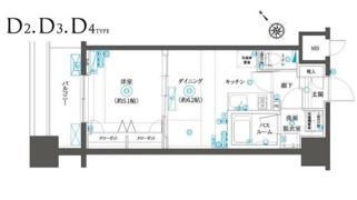 フェニックスヨコハマスクエアの間取り画像