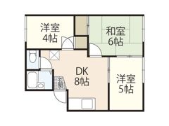 カーサ新屋敷 Aの間取り画像