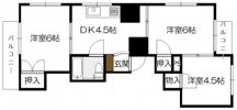 大方マンションの間取り画像
