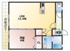 カーサルーチェ2の間取り画像