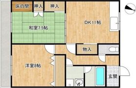 北川ハイツの間取り画像