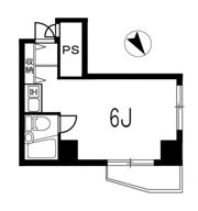 スカイコート後楽園第2の間取り画像