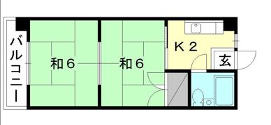 秋桜館の間取り画像