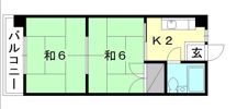 秋桜館の間取り画像