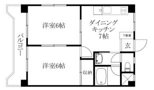 プレジデント矢野の間取り画像