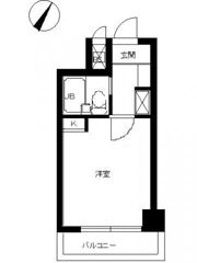 スカイコート横浜真金町の間取り画像