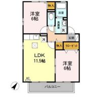 セジュール穂高の間取り画像