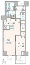ブランズ六本木の間取り画像