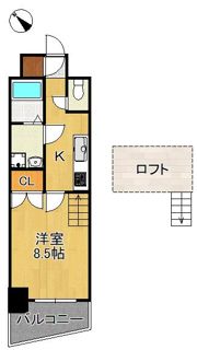 リファレンス門司駅前の間取り画像