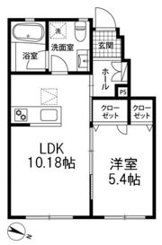 パラディ成城の間取り画像