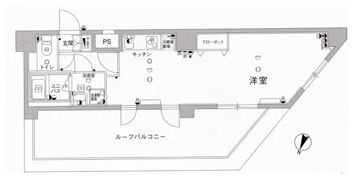 スカイコート都立大学第3の間取り画像