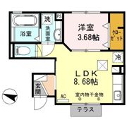ラシードⅡの間取り画像