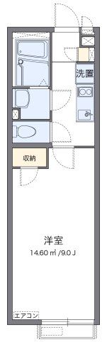 クレイノテラスハウスの間取り画像
