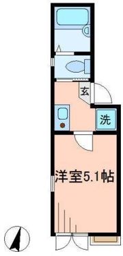 メゾンさくら亀有の間取り画像