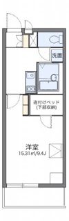 レオパレス恩智北町ハイツの間取り画像