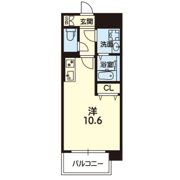 ベルジュ健軍の間取り画像