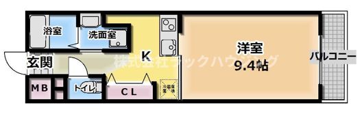 ルネスパルの間取り画像